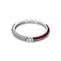 Anello Pandora Donna in Argento Cubic Zirconia 192528C01-50 - 192528C01-50